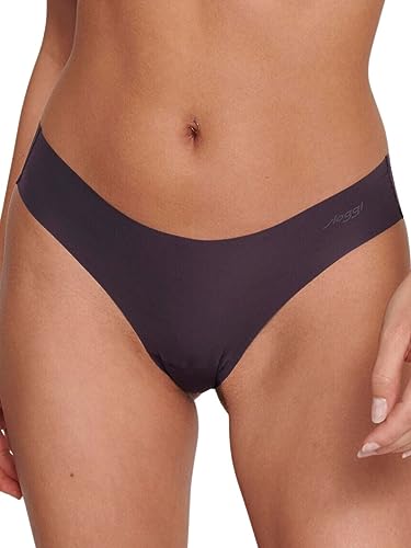 sloggi Damen Zero Microfibre 2.0 Hipstring String Tanga, Blueberry, M von Sloggi