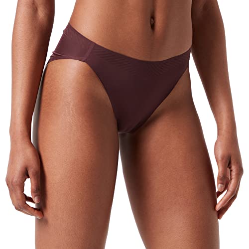 sloggi Damen BODY ADAPT High Leg Brief Slip, Ebony Brown, S von Sloggi