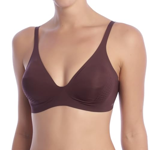 sloggi Damen BODY ADAPT T-Shirt Bra Padded BH, Ebony Brown, M von Sloggi
