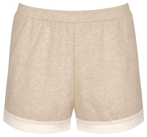 Sloggi Damen GO Ribbed Short, Grey Combination, XL von Sloggi