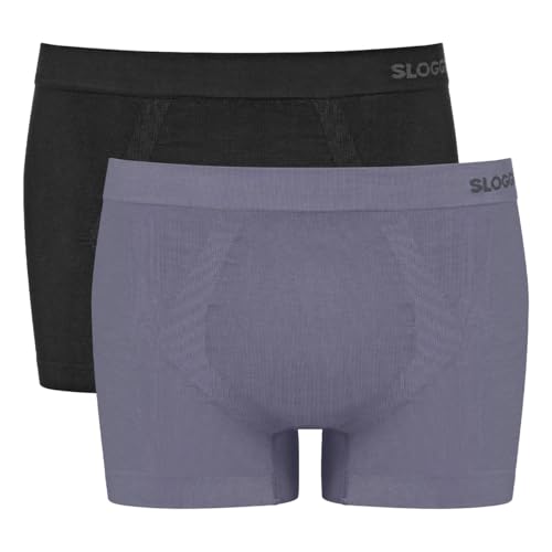 sloggi Herren GO Smooth Short C2P, Black Combination, L von Sloggi