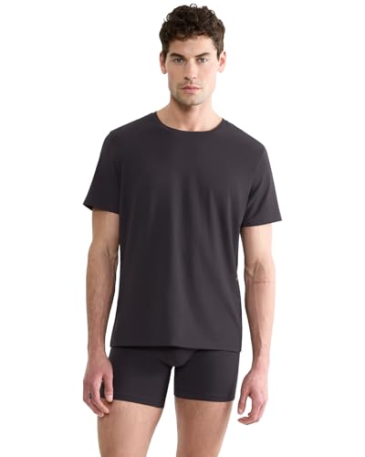 sloggi Herren SLG Base O-Neck Charcoal von Sloggi