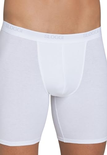 sloggi Herren Mens Basic Long Underwear, Weiß, 8 EU von Sloggi