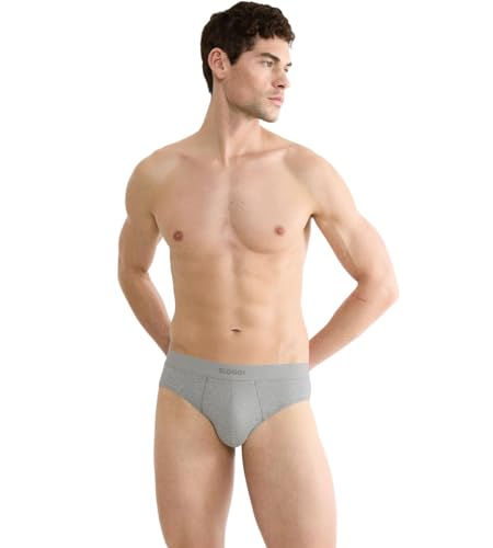 sloggi Men Ever Ease 2P Briefs, Dark Grey Melange, M (2er Pack) von Sloggi
