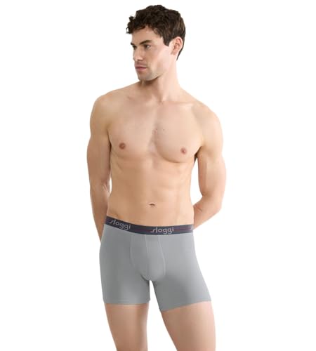 sloggi Men Start Short C2P Box Briefs, Black Combination, 6 (2er Pack) von Sloggi