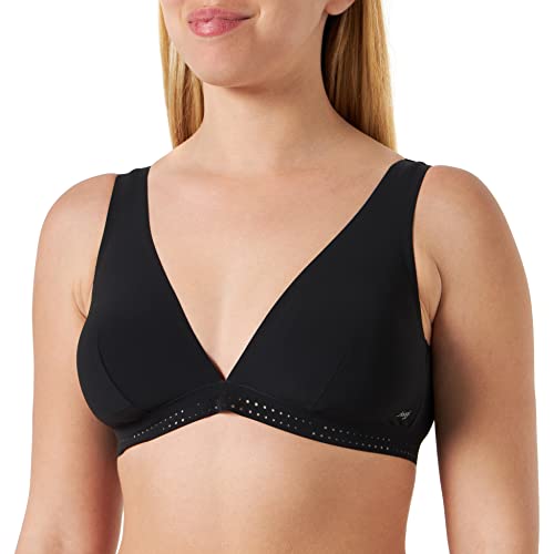 sloggi Shore Damen Arienzo Triangle Bikini Oberteil, Black, XL von Sloggi