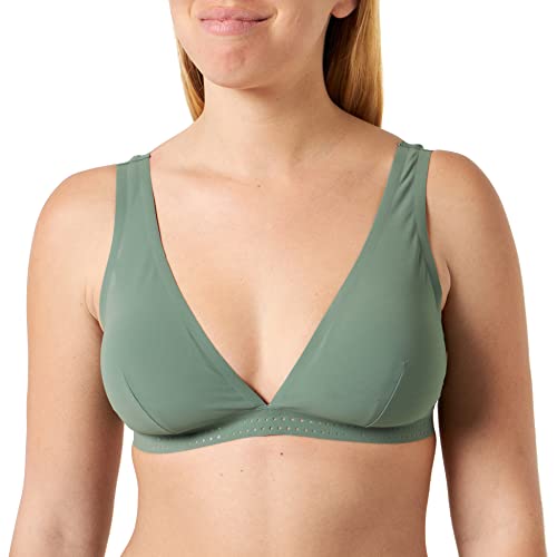 sloggi Shore Damen Arienzo Triangle Bikini Oberteil, Urban Green, S von Sloggi