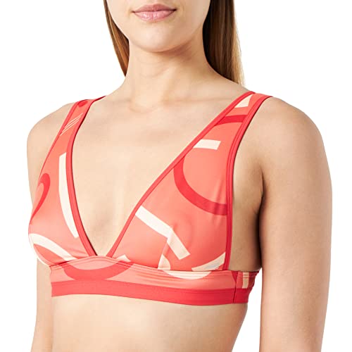 sloggi Shore Damen Marina Grande Top pt Bikini Oberteil, Campari Light Combination, M von Sloggi