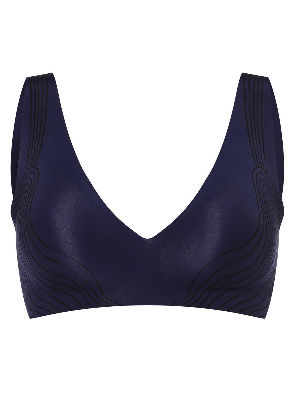 sloggi Soft Bra Damen gemustert, marine von Sloggi