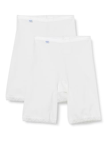 sloggi Women's Basic+ Long 2P Underwear, White, 50 von Sloggi