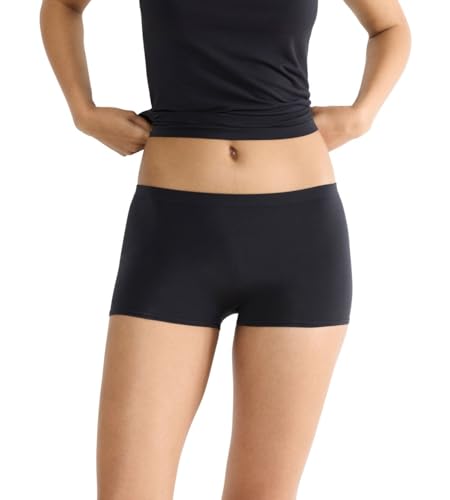 sloggi Women's GO Sense Short 2P Briefs, Black, L (2er Pack) von Sloggi