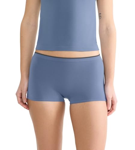 sloggi Women's GO Sense Short 2P Briefs, Blue Shadow, L (2er Pack) von Sloggi