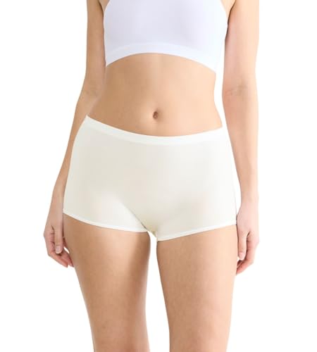 sloggi Women's GO Sense Short 2P Briefs, Silk White, M (2er Pack) von Sloggi
