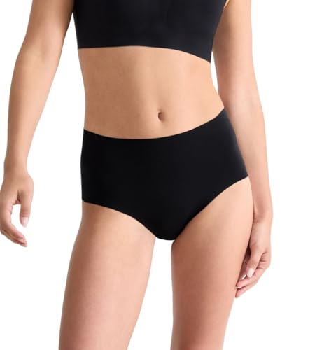 sloggi Women's Zero Feel 2.0 High Waist C2P Briefs, Black, M (2er Pack) von Sloggi