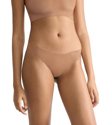 sloggi Women's Zero Feel 2.0 Tiny Tanga C2P Briefs, Brown-Dark Combination, M (2er Pack) von Sloggi