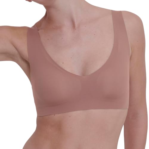 Sloggi Damen Zero Feel 2.0 Bralette, Cacao, XL von Sloggi