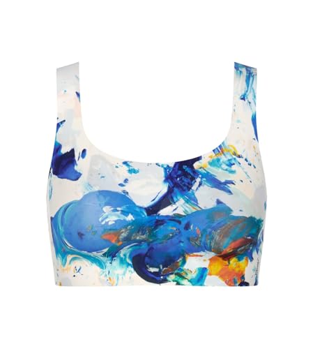 Sloggi Damen Zero Feel 2.0 Collab Top, Blue - Light Combination, XL Sloggi Damen Zero Feel 2.0 Collab Top, Blue - Light Combination, XL von Sloggi