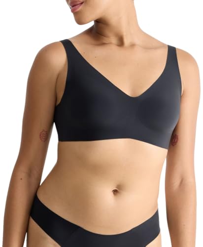 Sloggi Damen Zero Feel 2.0 Soft Bra, Black, XL von Sloggi