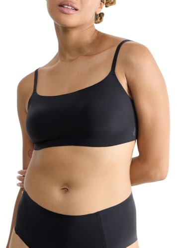 Sloggi Damen Zero Feel 2.0 Ultra Bra, Black, XL von Sloggi