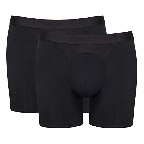 sloggi men Herren Ever Soft Short 2P Boxershorts, Black, L von Sloggi