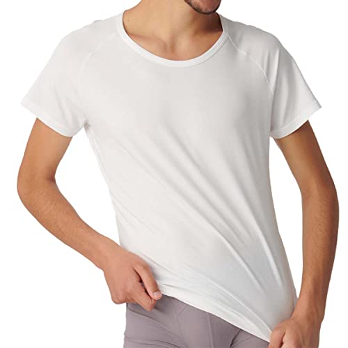 sloggi men Herren Ever Soft O-Neck Unterhemd, White, XXL von Sloggi