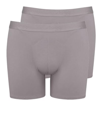 sloggi men Herren Ever Soft Short 2P Boxershorts, Warm Stone, M von Sloggi