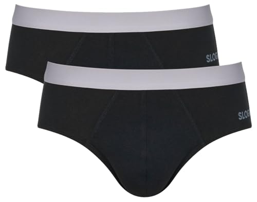 Sloggi Herren GO ABC 2.0 Brief 2P, Black, M von Sloggi