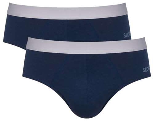 Sloggi Herren GO ABC 2.0 Brief 2P, Navy, L von Sloggi