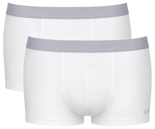 Sloggi Herren GO ABC 2.0 Hipster 2P, White, XXL von Sloggi