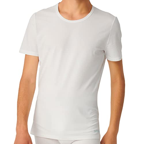 sloggi men Herren EVER Cool O-Neck Unterhemd, White, XL von Sloggi