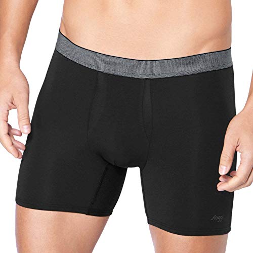 sloggi men Herren Ever Fresh Short 2P Boxershorts, Black, 4 von Sloggi