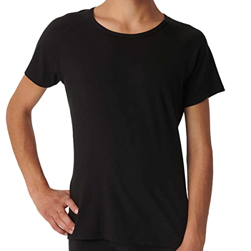 sloggi men Herren Ever Soft O-Neck Unterhemd, Black, L von Sloggi