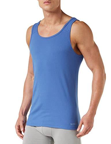 sloggi men Herren FREE Evolve Tank Top Unterhemd, Summer Sky, L von Sloggi