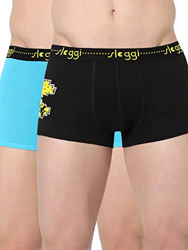 sloggi men Herren Start Pacman Hipster C2P Retroshorts, Blue - Dark Combination, 5 von Sloggi