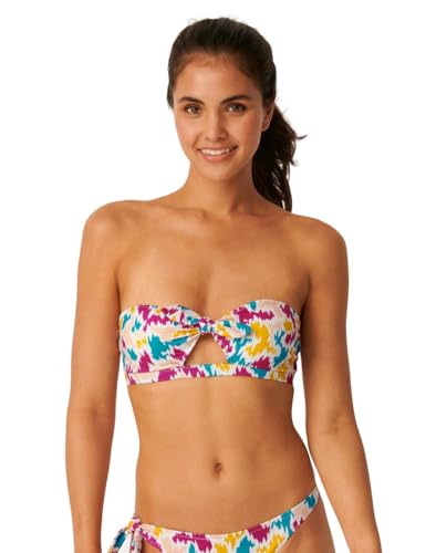sloggi shore Damen Fancy Guppy Bandeau Bikini Oberteil, Multi-Colour, L von Sloggi