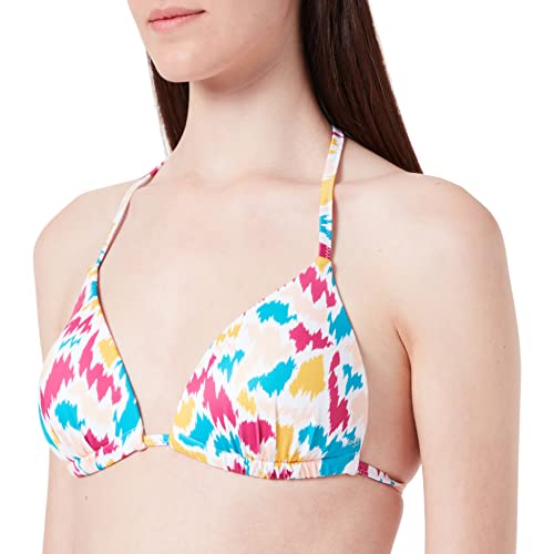 sloggi shore Damen Fancy Guppy PU Push-UP Bikini, Multi-Colour, XL von Sloggi