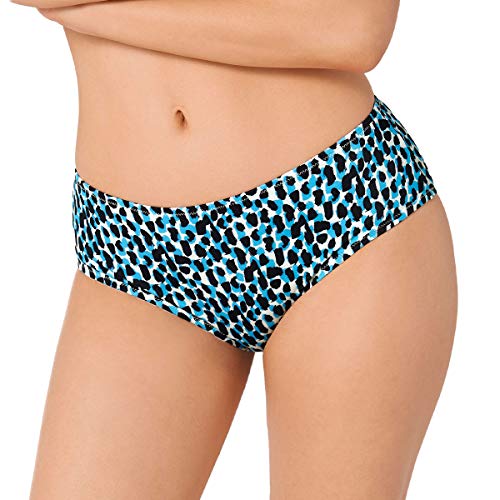sloggi shore Damen Koh Tachai Mid Waist Bikini-Unterteile, Blue - Dark Combination, M von Sloggi