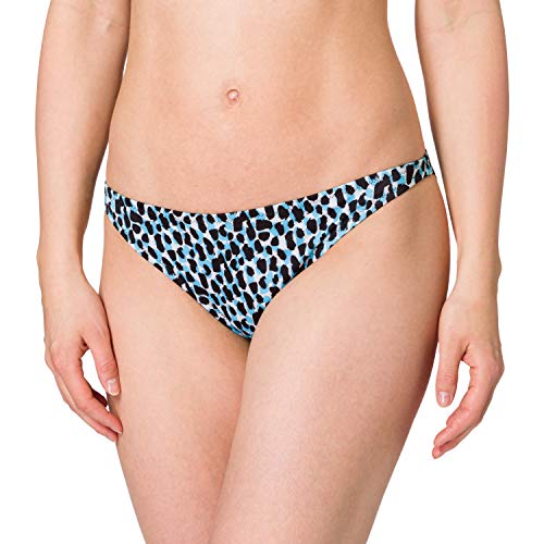 sloggi shore Damen Koh Tachai Tanga Bikini-Unterteile, Blue - Dark Combination, M von Sloggi