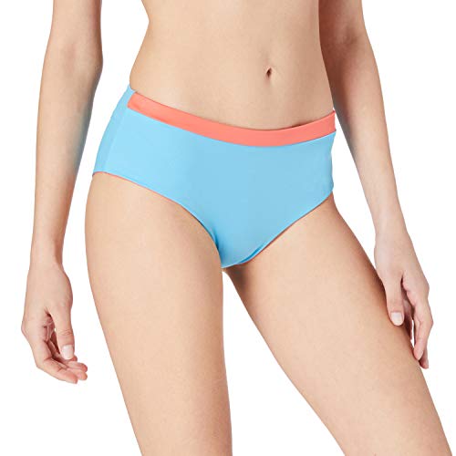 sloggi shore Damen Kosrae Mid Waist Bikini-Unterteile, Orange - Light Combination, S von Sloggi