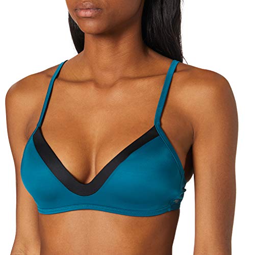 sloggi shore Damen Kosrae P Padded Bikini, Green Combination, L plus von Sloggi