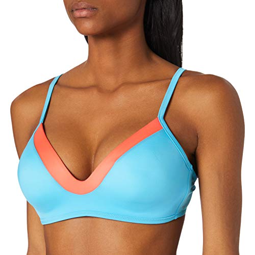 sloggi shore Damen Kosrae P Padded Bikini, Orange - Light Combination, L plus von Sloggi