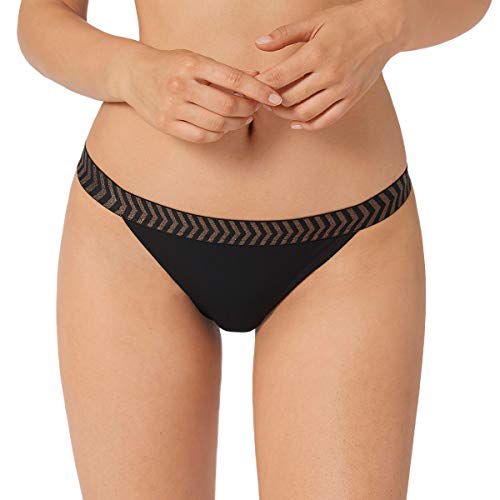 sloggi shore Damen Mili Atoll Tanga Bikini-Unterteile, Black, M von Sloggi