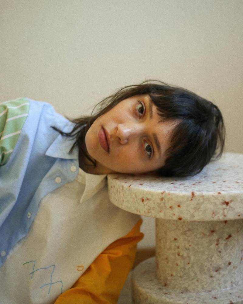 Handbesticktes Baumwollhemd Aus 4 Stoffen von SlooowHands