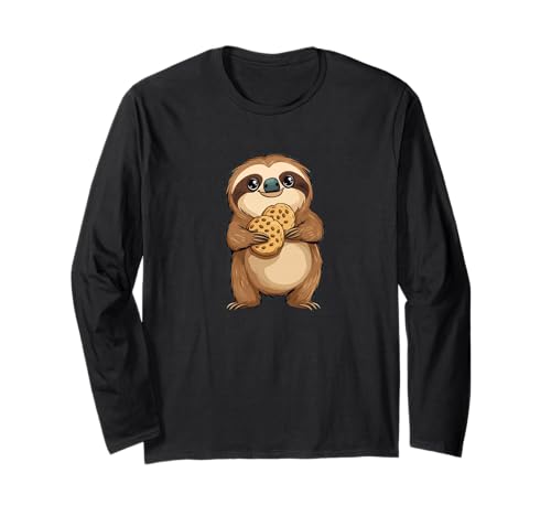 Lustiges Faultier mit Keksen Kostüm für Jungen und Mädchen Langarmshirt Lustiges Faultier mit Keksen Kostüm für Jungen und Mädchen Langarmshirt von Sloth Cookie Outfit