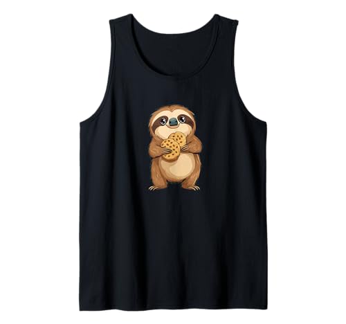 Lustiges Faultier mit Keksen Kostüm für Jungen und Mädchen Tank Top Lustiges Faultier mit Keksen Kostüm für Jungen und Mädchen Tank Top von Sloth Cookie Outfit