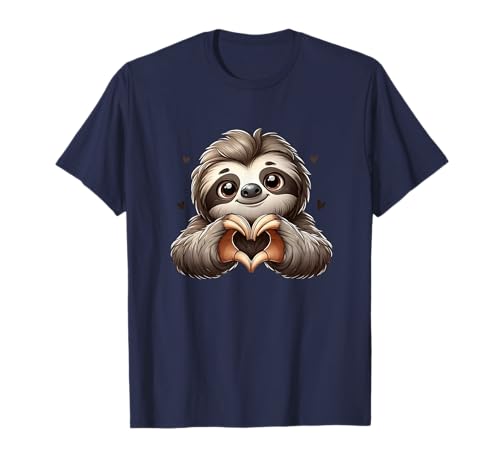 Love Faultier Damen Shirt Faultier Kostüm Liebhaber für Kinder und Mädchen T-Shirt Love Faultier Damen Shirt Faultier Kostüm Liebhaber für Kinder und Mädchen T-Shirt von Sloth shirt for girls, Sloth shirt for mens, youth