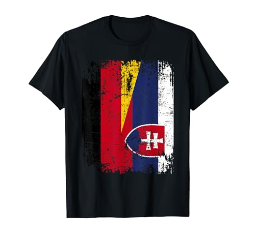 SLOWAKEI DEUTSCHLAND Flagge | Damen Herren Kinder | Slowakei T-Shirt von Slovakia Family Shop