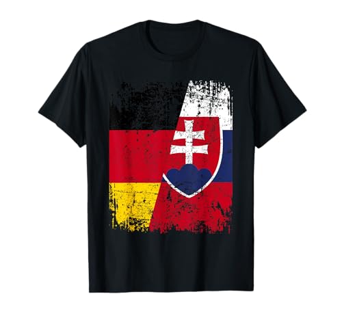 SLOWAKEI DEUTSCHLAND Flagge | Damen Herren Kinder | Slowakei T-Shirt von Slovakia Family Shop
