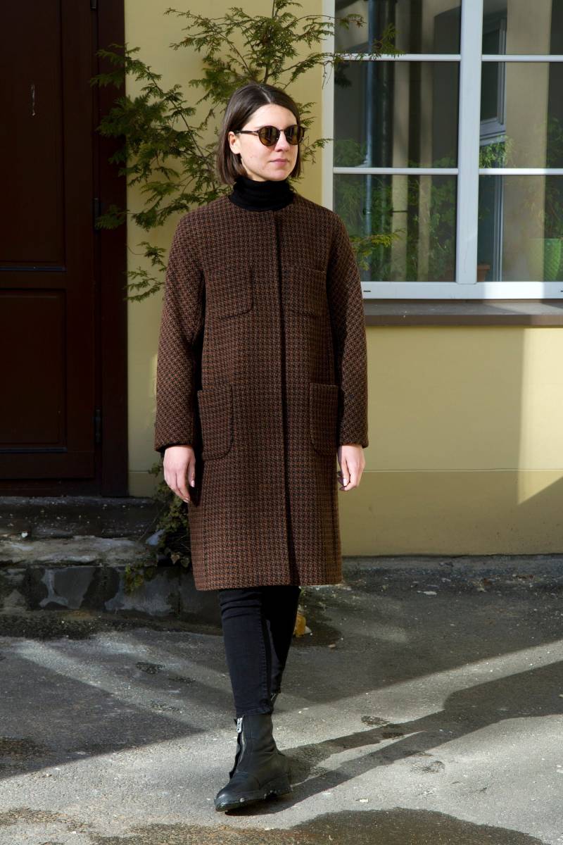 Handgemachte Wollmantel von SlowCoats