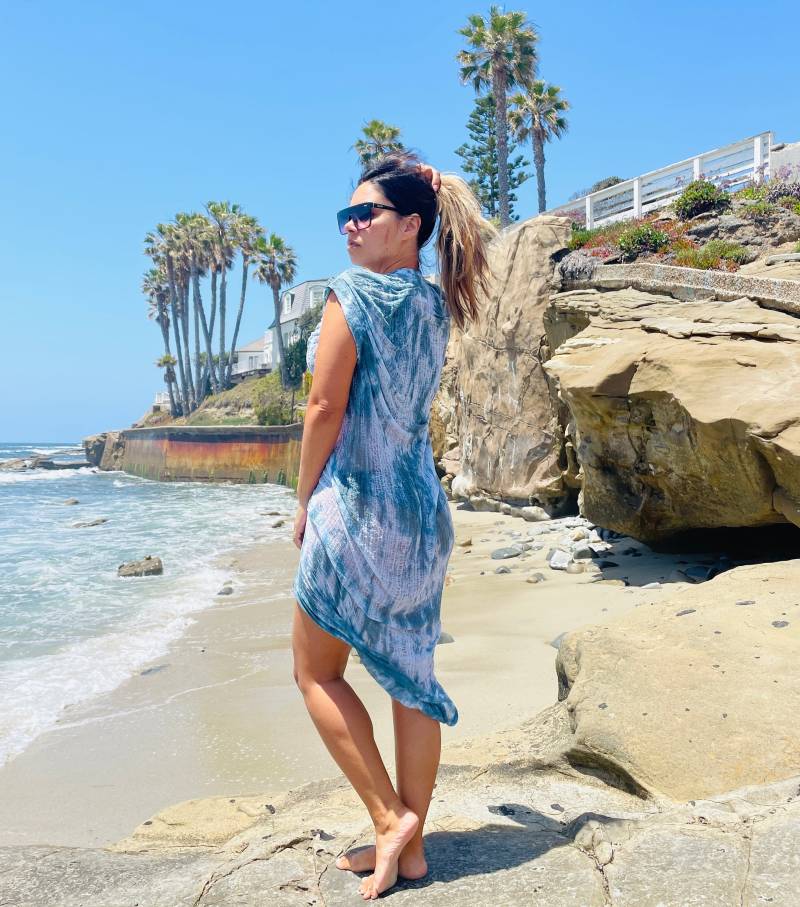 Schredderbatik Kleid ~Slowshine von SlowShineShreds